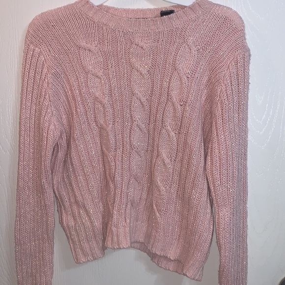 Knitted pink sweater - Picture 2 of 4